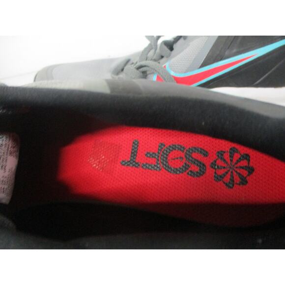 USED Nike unisex Star Runner 3 Running Shoes,smoke grey/siren red/black-Sz 6.5 Y - Picture 13 of 14